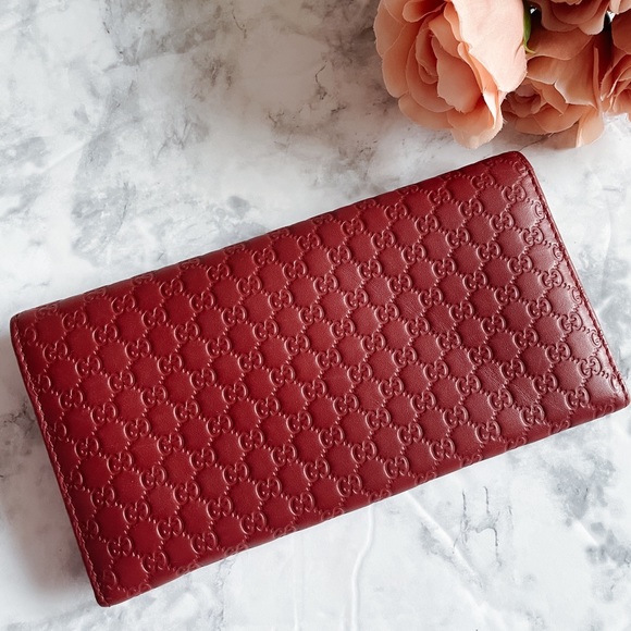 SOLD! GUCCI Micro Guccissima GG Continental Wallet - Picture 3 of 11